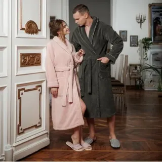 Халат махровый Современный винтаж женский Халат махровый Современный винтаж женский