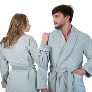 Халат махровый Венецианскиие мотивы унисекс в подарочной коробке Халат махровый Венецианскиие мотивы унисекс в подарочной коробке