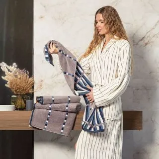 Cleanelly – Полотенце махровое Северный с петелькой, 