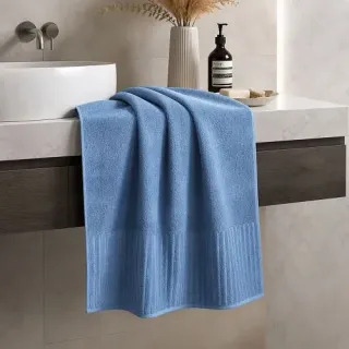 Cleanelly – Полотенце махровое Водопад, светло-серый Cleanelly – Полотенце махровое Водопад, светло-серый