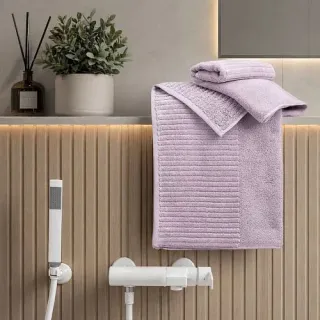 Cleanelly – Полотенце махровое Водопад, сиреневый Cleanelly – Полотенце махровое Водопад, сиреневый