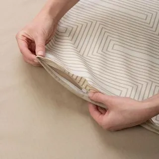 Cleanelly – Комплект постельного белья Иллюзия в подарочной упаковке, размер Дуэт, Евро