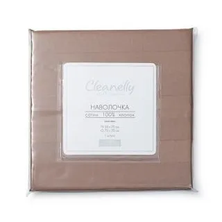 Cleanelly – Наволочка с ушками 50х70 Полоса роскоши (сатин), размер 50Х70
