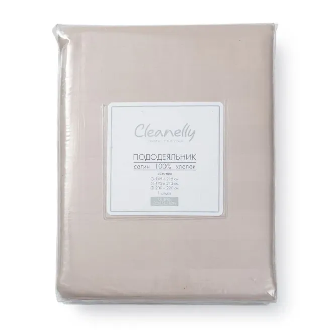 Cleanelly – Пододеяльник Полоса роскоши (сатин), размер Полуторный, Двуспальный, Евро Cleanelly – Пододеяльник Полоса роскоши (сатин), размер Полуторный, Двуспальный, Евро