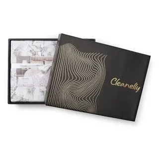 Cleanelly – Комплект постельного белья Гибискус в подарочной упаковке, размер Евро Cleanelly – Комплект постельного белья Гибискус в подарочной упаковке, размер Евро