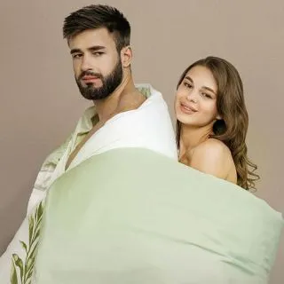 Cleanelly – Комплект постельного белья Колибри в подарочной упаковке , размер Дуэт, Евро Cleanelly – Комплект постельного белья Колибри в подарочной упаковке , размер Дуэт, Евро