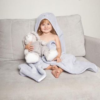 Уголок купальный Зайчонок с вышивкой Уголок купальный Зайчонок с вышивкой
