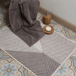 Cleanelly – Коврик для ног 50х70 махровый Душа бохо, Cleanelly – Коврик для ног 50х70 махровый Душа бохо,