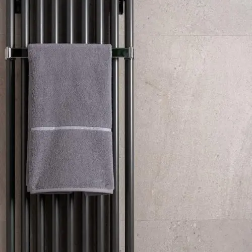 Cleanelly – Полотенце махровое Base del comfort, серый
