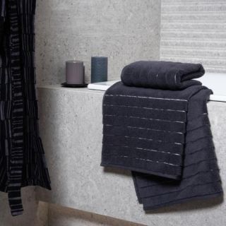Cleanelly – Полотенце махровое Белый и черный, Cleanelly – Полотенце махровое Белый и черный,