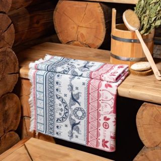 Рельефное полотенце Мезень 95х170