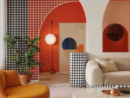 Стиль Нео-мемфис в интерьере Стиль Нео-мемфис в интерьере