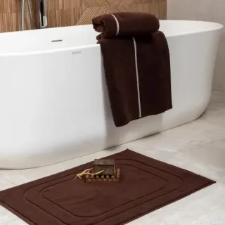 Cleanelly – Коврик для ног 50х70 махровый Base del comfort, 
