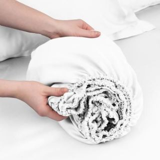 Простыня на резинке Шифон (Tencel 310ТС) 