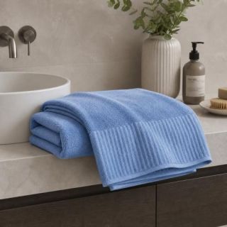 Cleanelly – Полотенце махровое Водопад, светло-серый Cleanelly – Полотенце махровое Водопад, светло-серый