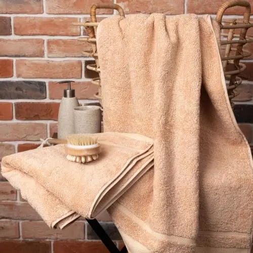 Cleanelly – Махровое полотенце Cleanelly, бежевый