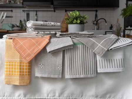 Текстиль, как элемент декора кухни: маленькие детали — большой эффект Текстиль, как элемент декора кухни: маленькие детали — большой эффект