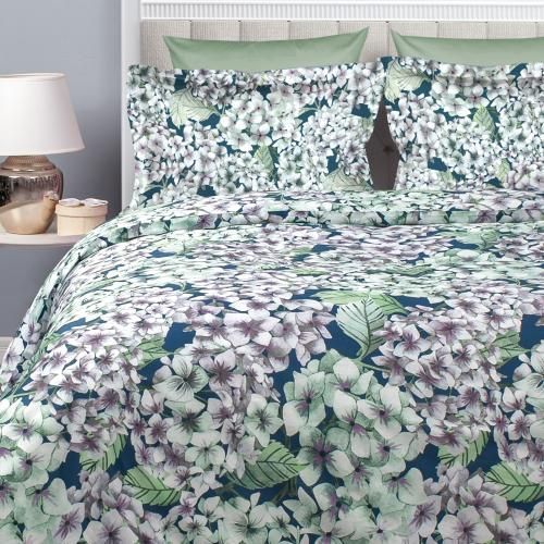 Cleanelly – Комплект постельного белья Весна в подарочной упаковке, размер Дуэт, 2 спальное , Евро