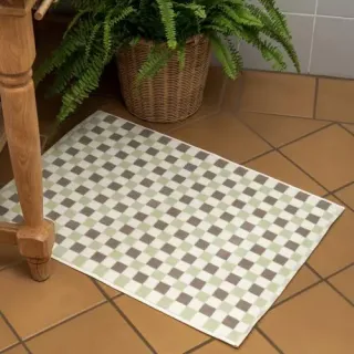 Cleanelly – Коврик для ног 50х70 махровый La mia casa, 