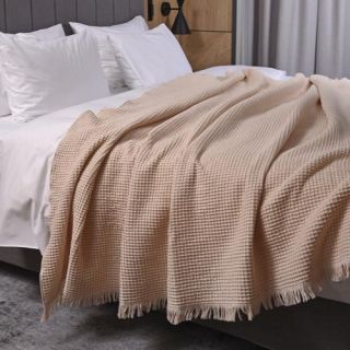 Плед Fremito 185х190 с бахромой 