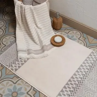 Cleanelly – Коврик для ног 50х70 махровый Alma di boho, 