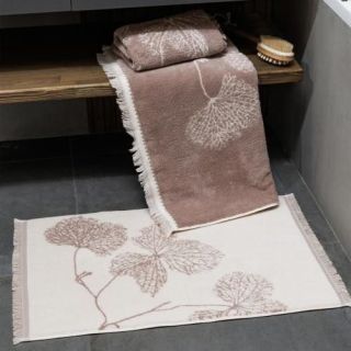 Cleanelly – Коврик для ног 50х70 махровый Gioia di vivere с бахромой, 