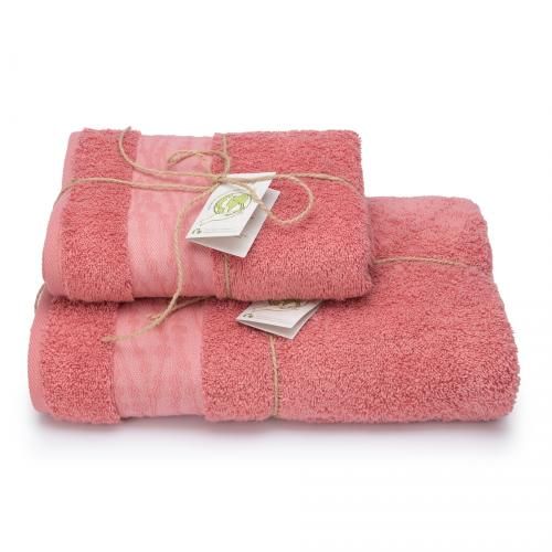 Cleanelly – Полотенце махровое с добавлением в отделке полиэстера Care , розовый