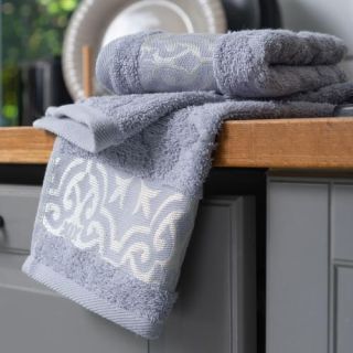 Cleanelly – Полотенце махровое Alentejo 30х50, серый