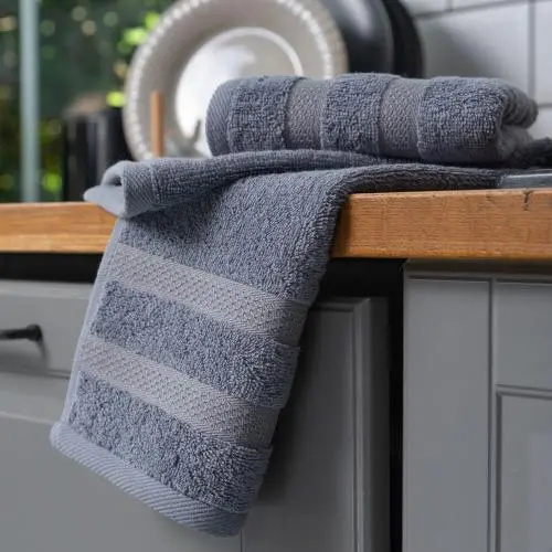 Cleanelly – Полотенце махровое Nastro 30х60, серый