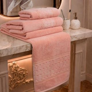 Cleanelly – Полотенце махровое Сладкие моменты, персиковый Cleanelly – Полотенце махровое Сладкие моменты, персиковый