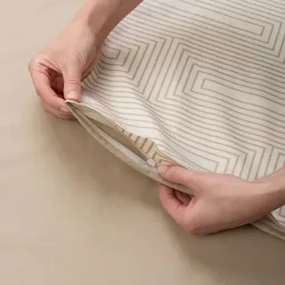 Cleanelly – Комплект постельного белья Иллюзия в подарочной упаковке, размер Дуэт, Евро