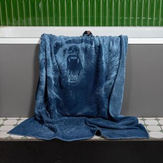 Полотенце махровое Powerful bear 100х150