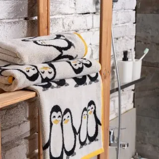 Cleanelly – Полотенце махровое Pinguini, 