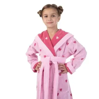 Халат махровый детский Bimba felice с капюшоном 