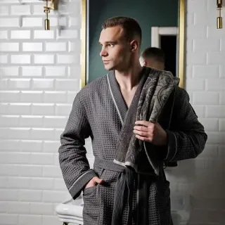 Cleanelly – Полотенце махровое Moderno vintage с петелькой, 