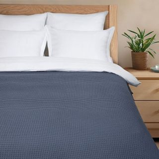 Плед жаккардовый Coperta с бахромой