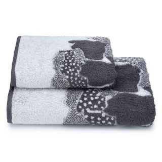 Cleanelly – Полотенце махровое бамбуковое Bianco e nero, 