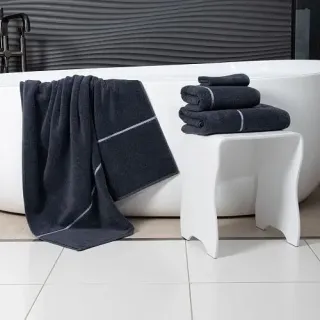 Cleanelly – Полотенце махровое Base del comfort, графит