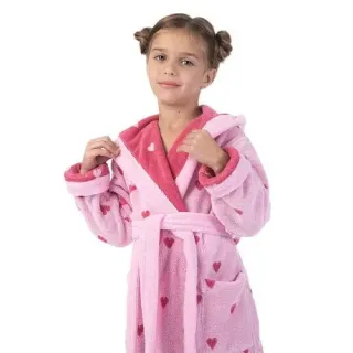 Халат махровый детский Bimba felice с капюшоном 