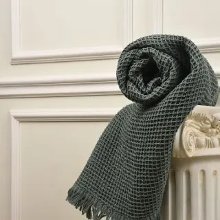 Плед Tocco 180х140 с бахромой