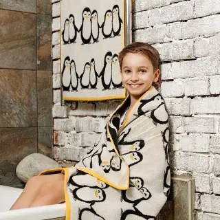 Cleanelly – Полотенце махровое Pinguini, 