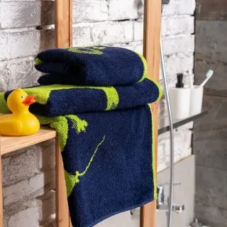 Cleanelly – Полотенце махровое Super Dino, 