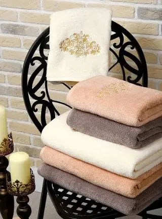 Cleanelly – Полотенце махровое Giorgio primo, бежевый