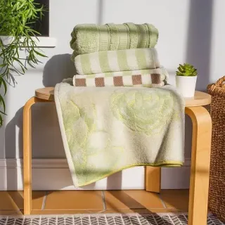 Cleanelly – Коврик для ног 50х70 махровый La mia casa, 