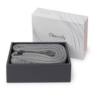 Штора для ванной комнаты Cleanelly 180х200 тканевая