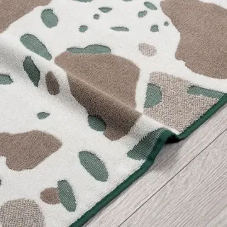 Cleanelly – Коврик для ног 50х70 махровый La mia casa, 