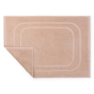 Cleanelly – Коврик для ног 50х70 махровый Base del comfort, бежевый