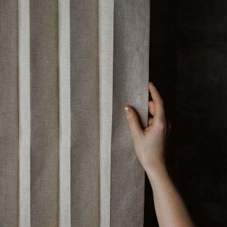 Штора для ванной комнаты Cleanelly 180х200 тканевая