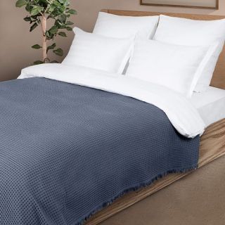 Плед жаккардовый Coperta с бахромой