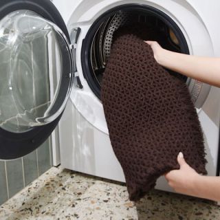 Cleanelly – Коврик для ванной комнаты рельефный , коричневый